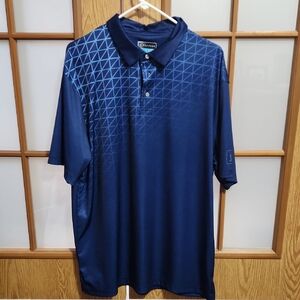 PGA Tour Men's Blue Polo Shirt